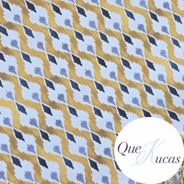 POPELÍN SOLLER OCRE