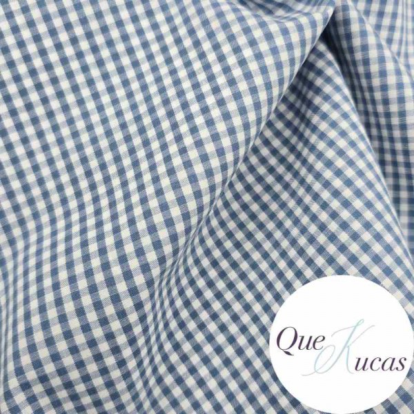 VICHY AZUL TEJANO 3MM 2