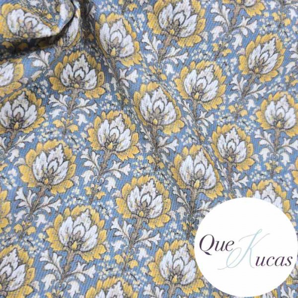 MICROPANA MAHIKA AZUL VINTAGE