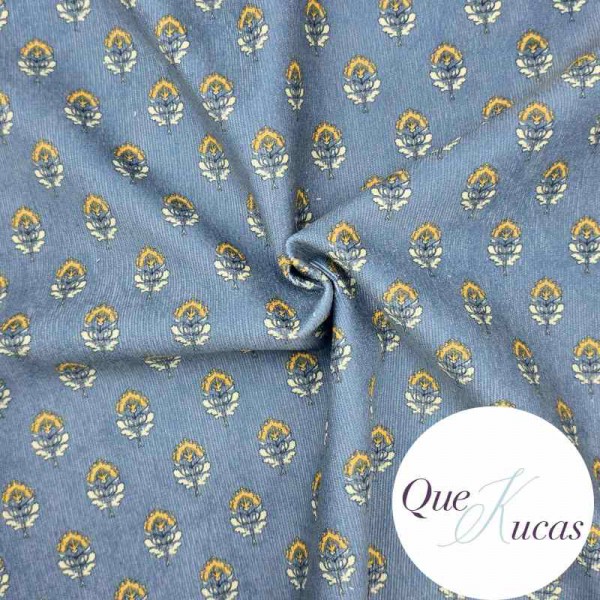 MICROPANA KALHI AZUL VINTAGE