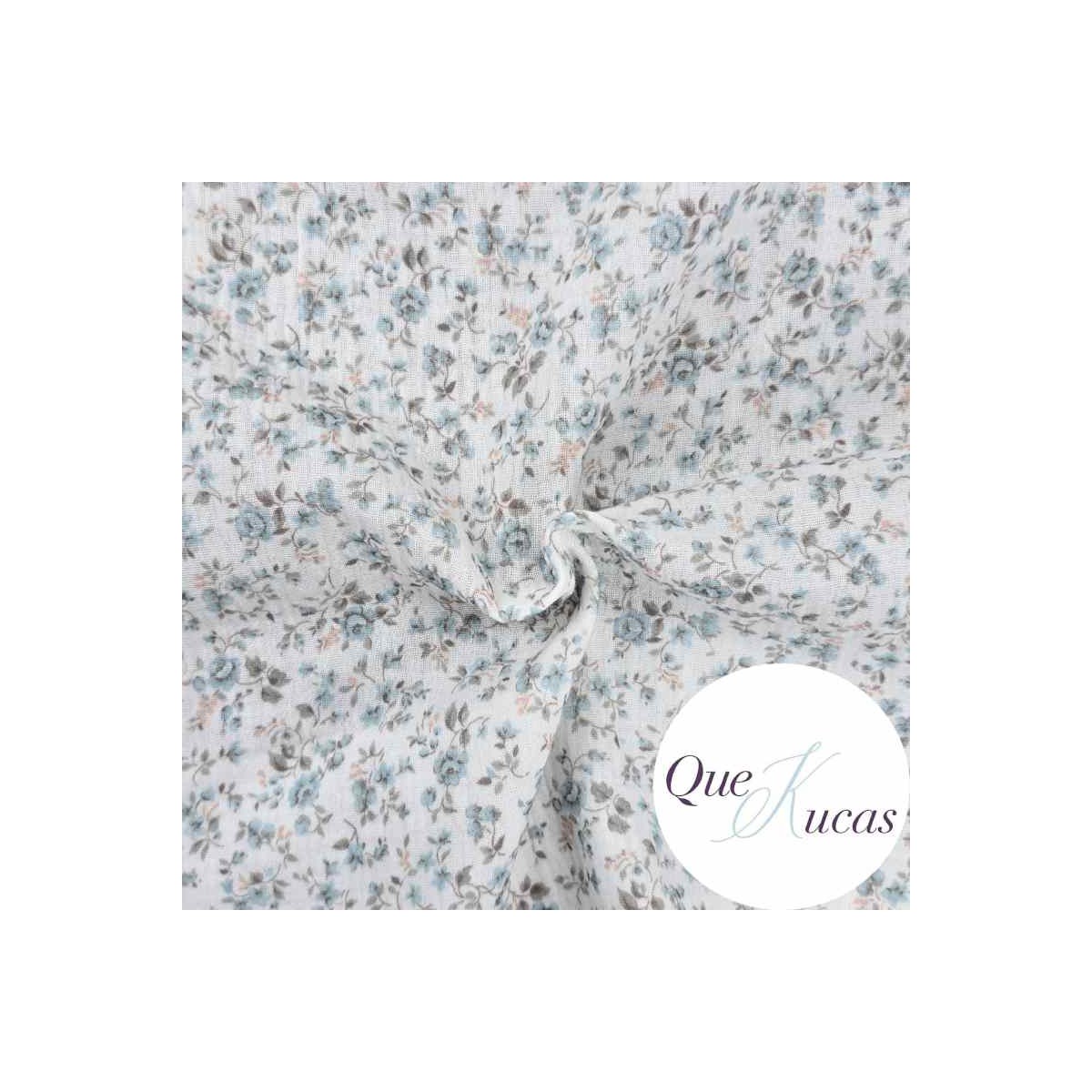 DOBLE GASA FLORES BERTA AQUA