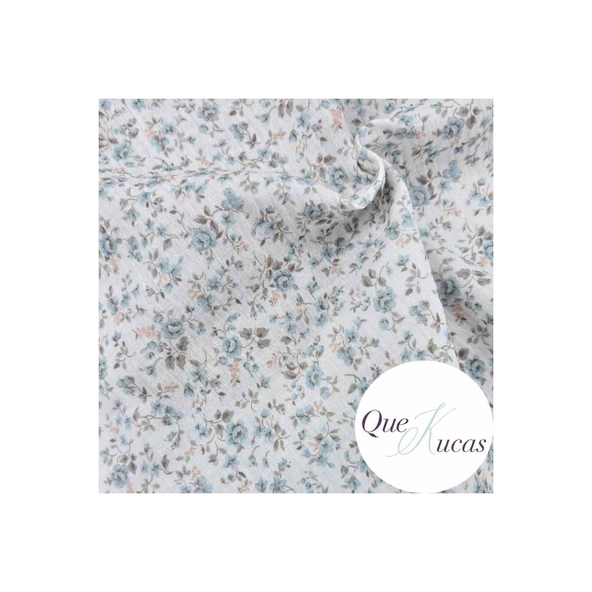 DOBLE GASA FLORES BERTA AQUA