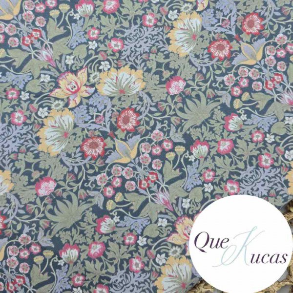 POPELÍN FLORES SYBIL NAVY