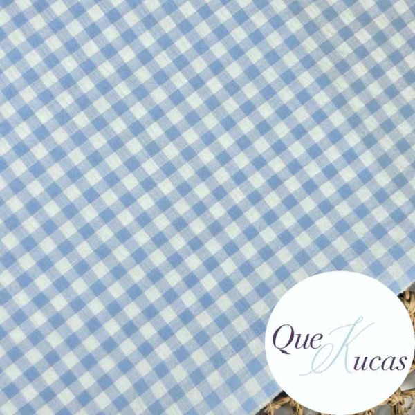 VICHY SEERSUCKER SUMMER AZUL 2