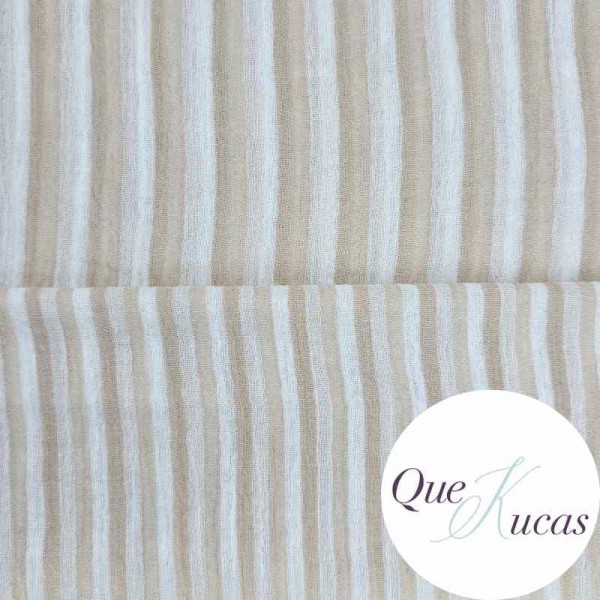 DOBLE GASA RAYAS REVERSIBLE ARENA