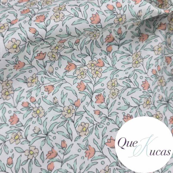 POPELÍN FLORES DALIA MELOCOTÓN 2