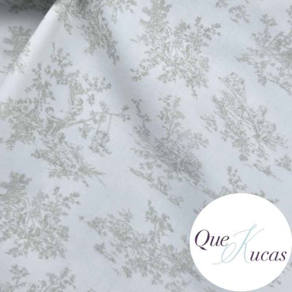 TOILE DE JOUY BEIGE 2