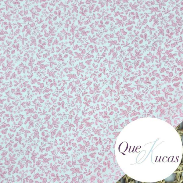 POPELÍN MILLEFLEURS ROSA