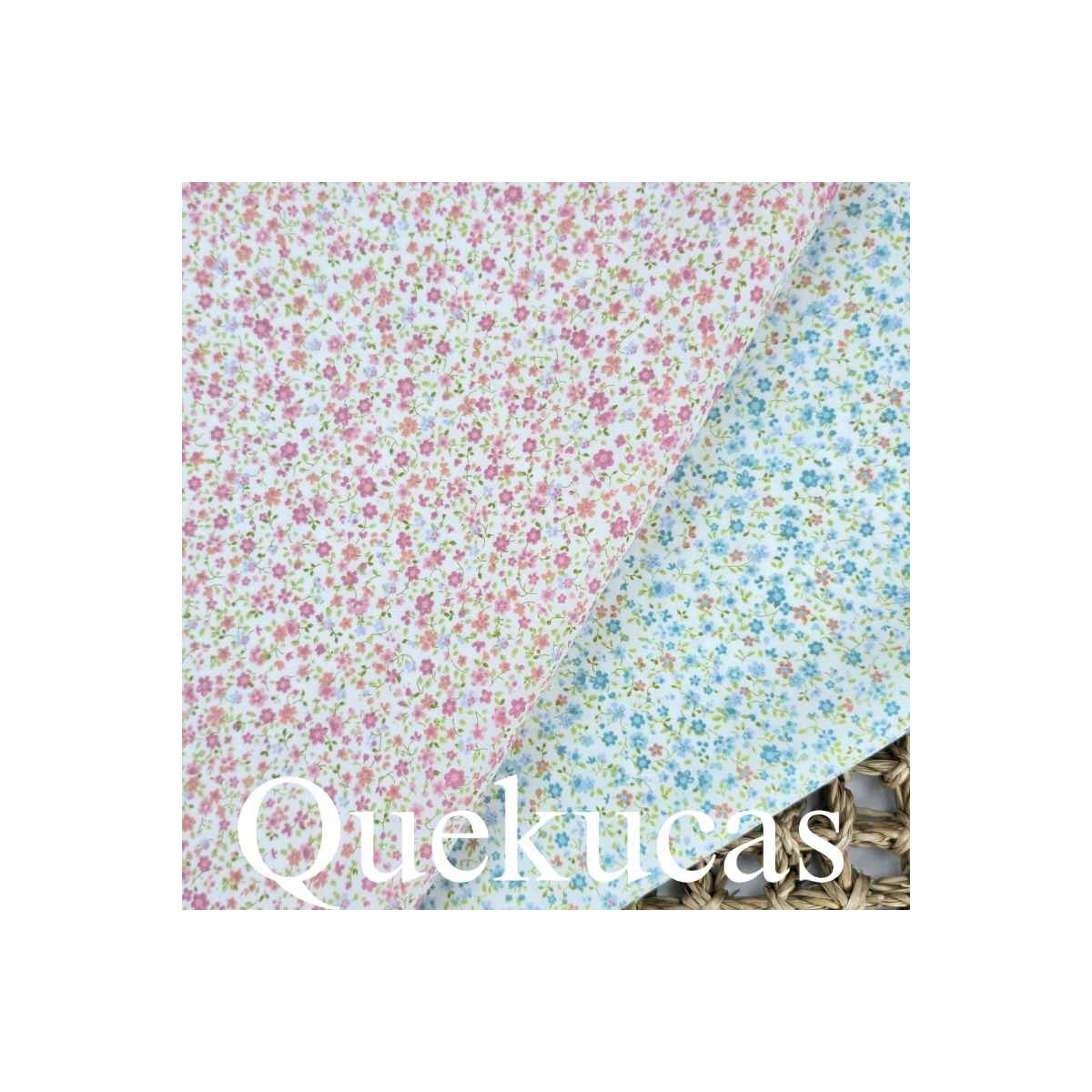 POPELÍN FLORES COLETTE ROSA