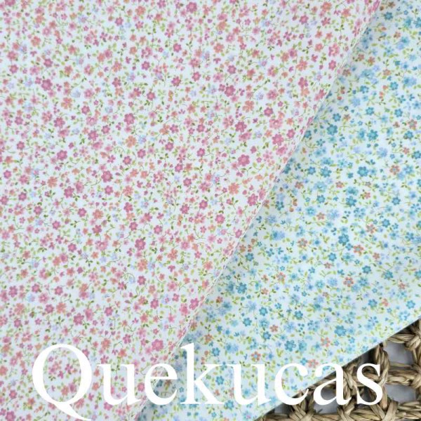 POPELÍN FLORES COLETTE ROSA