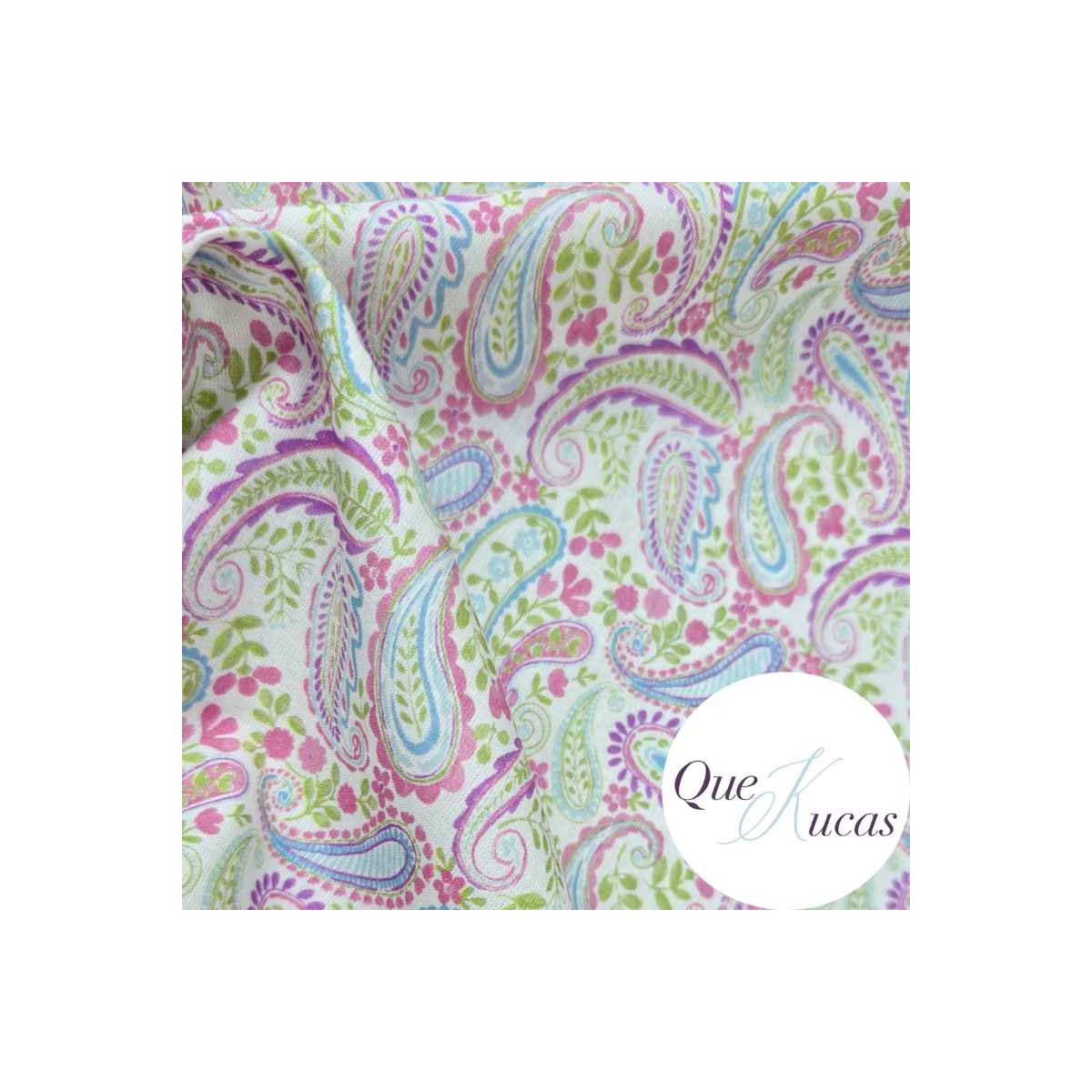 POPELÍN PASLEY ROSA