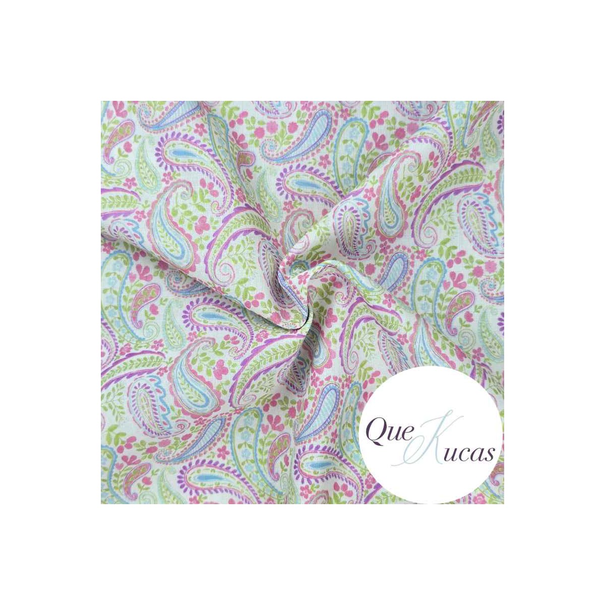 POPELÍN PASLEY ROSA