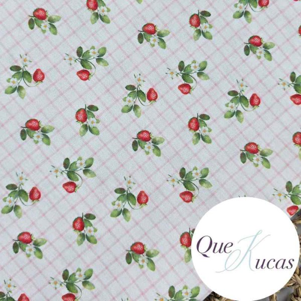 POPELÍN STRAWBERRY SWEET