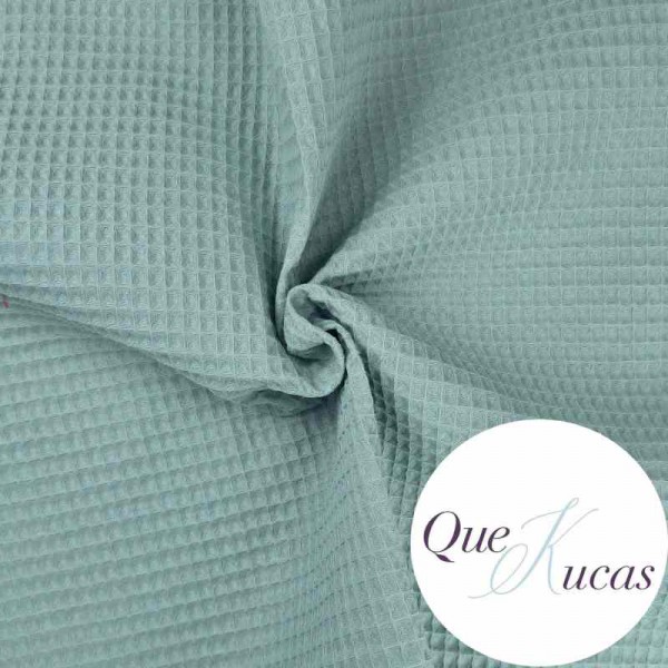 WAFFLE VERDE EMPOLVADO