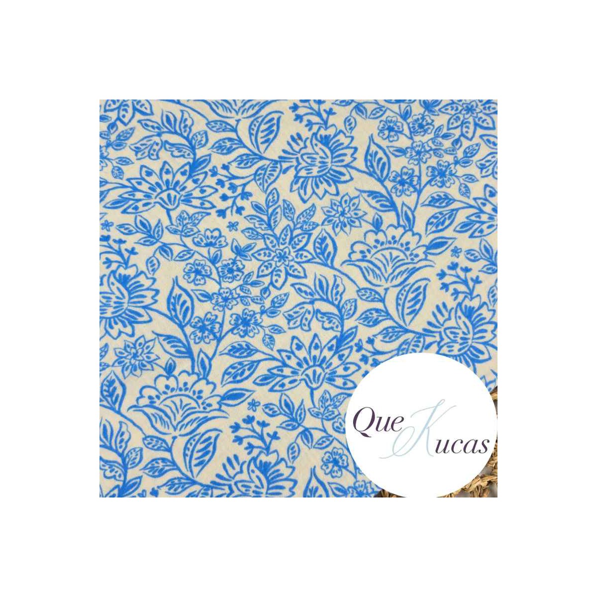 DOBLE GASA BATIK AZUL
