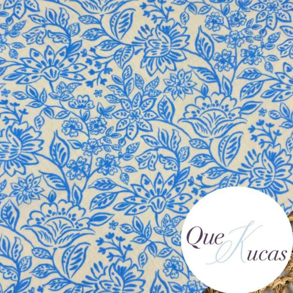 DOBLE GASA BATIK AZUL