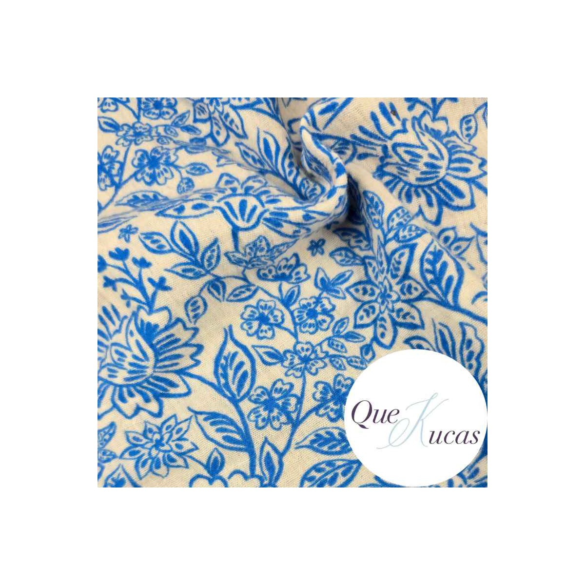 DOBLE GASA BATIK AZUL