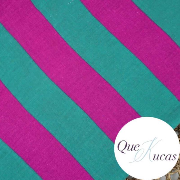 DOBLE GASA RAYAS MIAMI VERDE