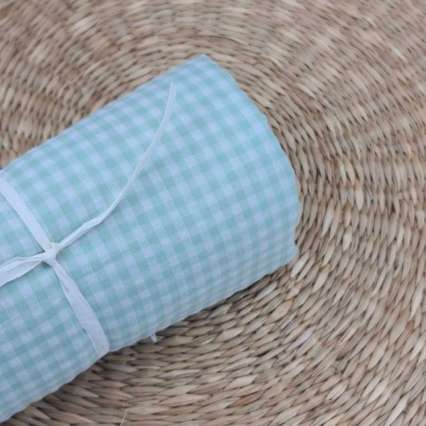 50CM VICHY SEERSUCKER SWEET MINT (MANCHA)