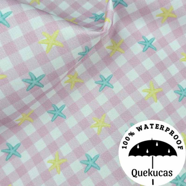 IMPERMEABLE CANVAS PARADISE STAR ROSA 2