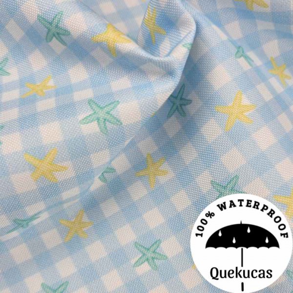 IMPERMEABLE CANVAS PARADISE STAR AZUL 2