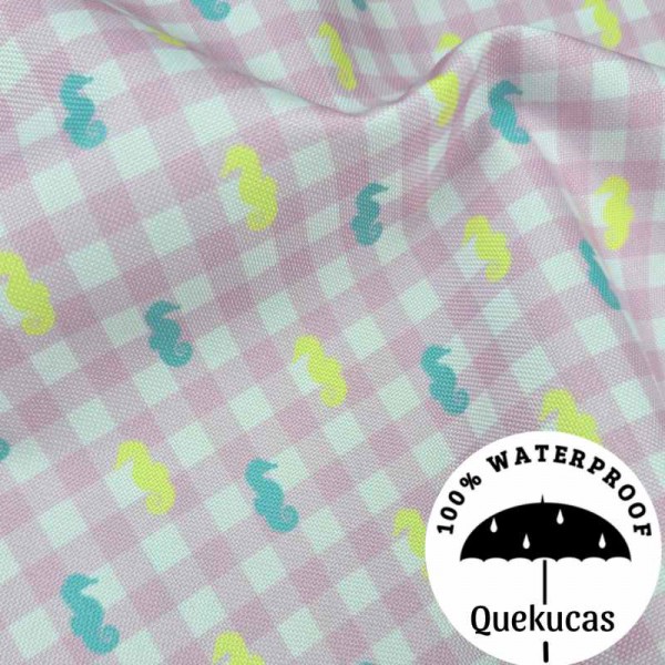 IMPERMEABLE CANVAS PARADISE BEACH ROSA 2