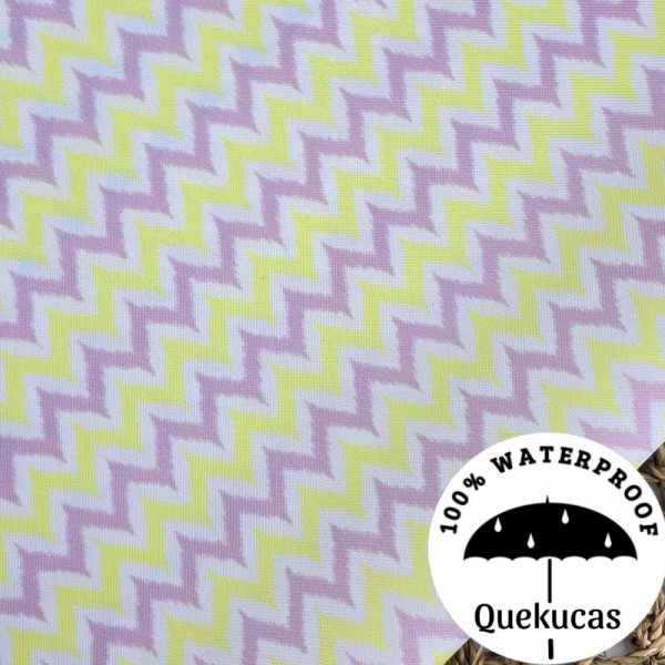 IMPERMEABLE CANVAS PARADISE ROSA