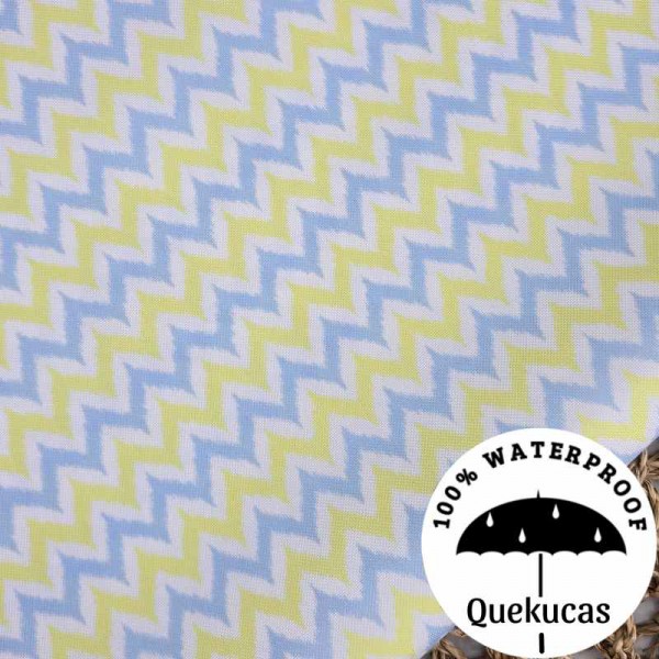 IMPERMEABLE CANVAS PARADISE AZUL