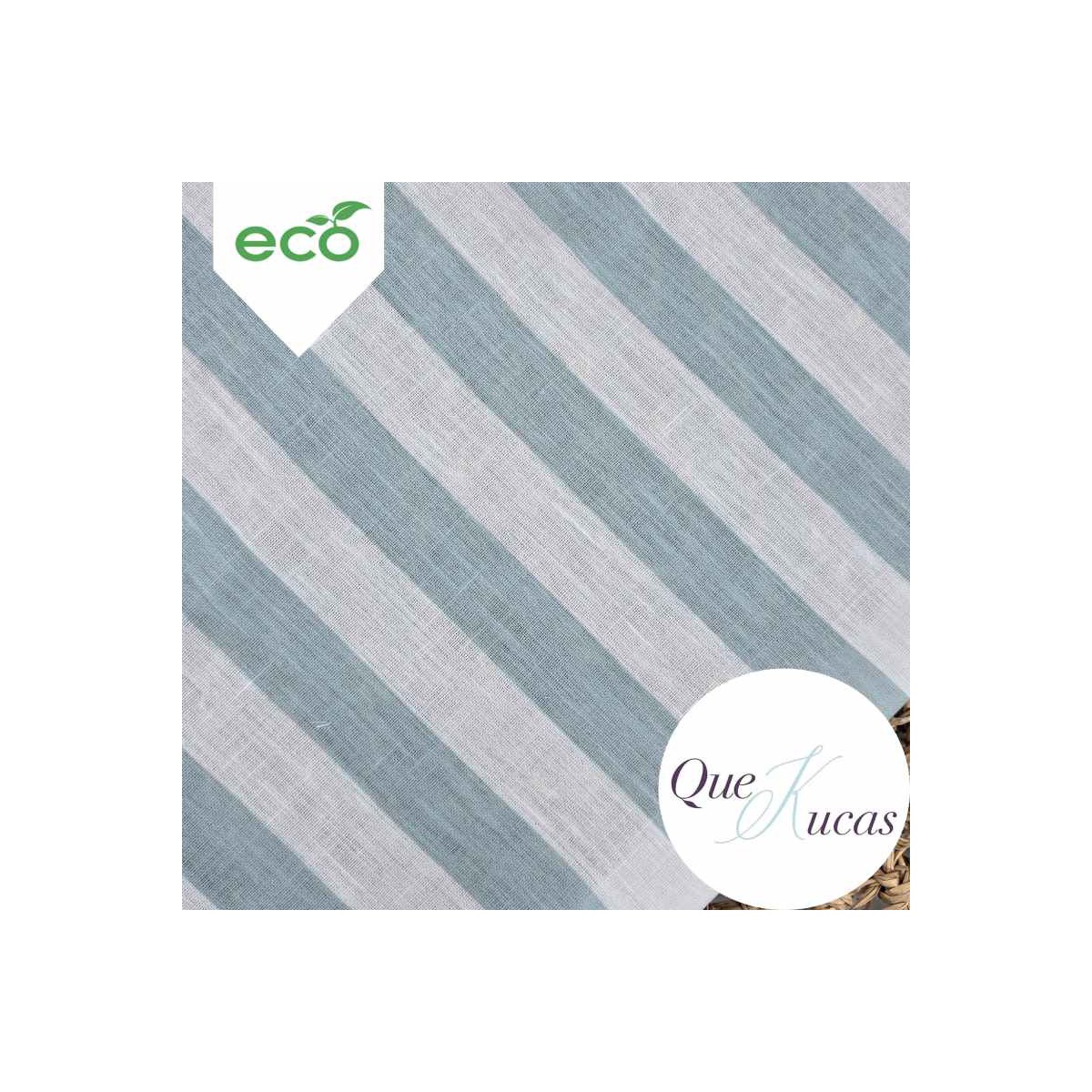 ECOFIL RAYAS BINIBECA VERDE EMPOLVADO