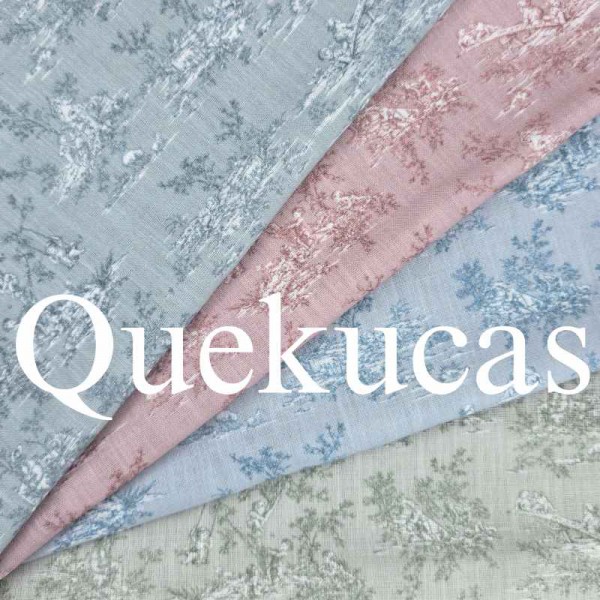 ECOFIL TOILE DE JOUY ROSA EMPOLVADO 2