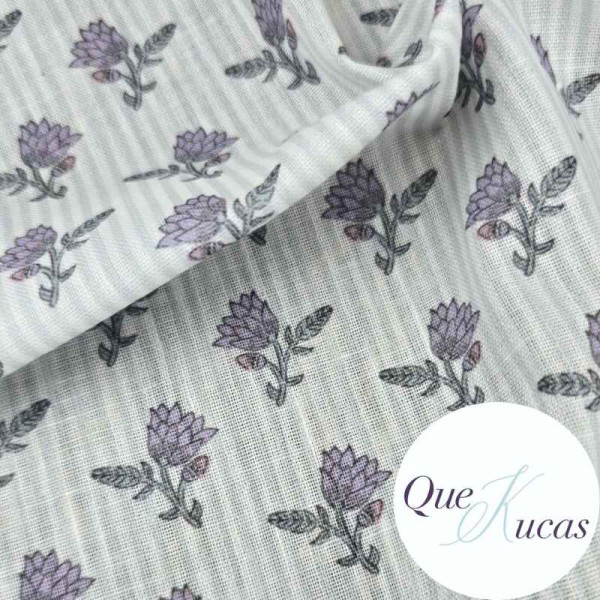 ECOFIL FLOR MITJANA RAYAS VIOLETA 2