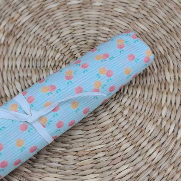 33CM POPELIN BABY PEACH