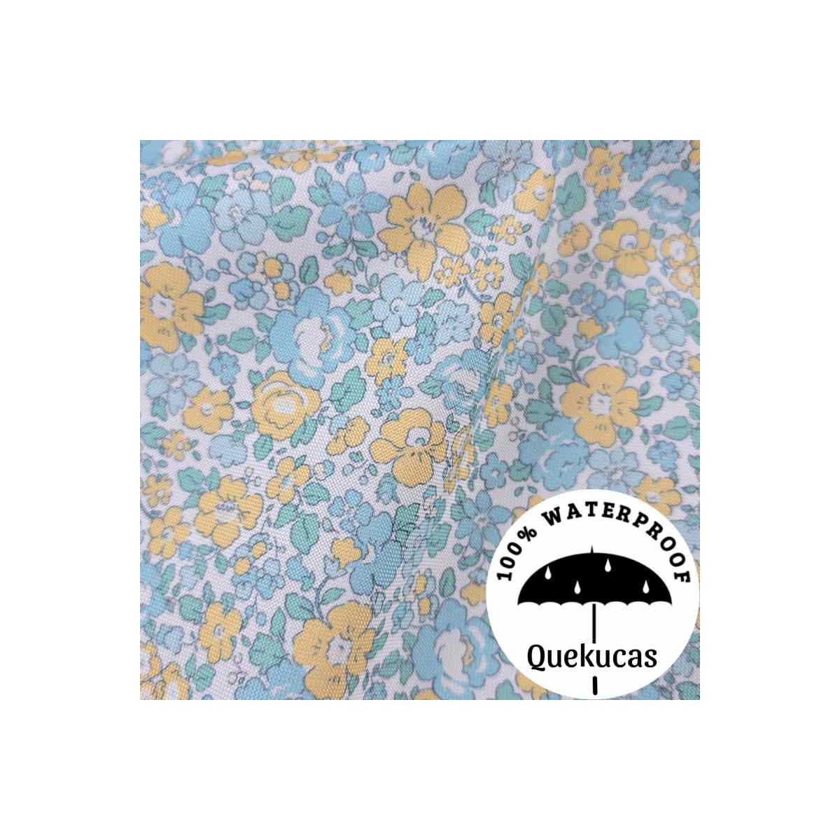 IMPERMEABLE CANVAS FLOR INÉS SUNRISE