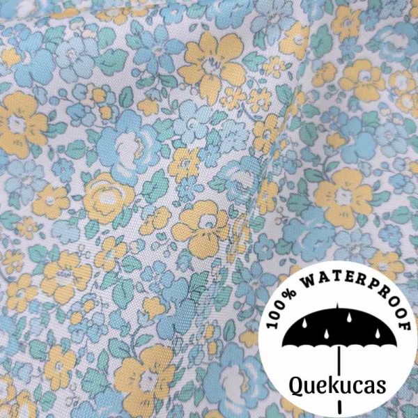 IMPERMEABLE CANVAS FLOR INÉS SUNRISE
