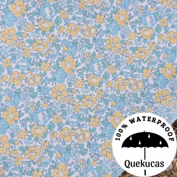 IMPERMEABLE CANVAS FLOR INÉS SUNRISE