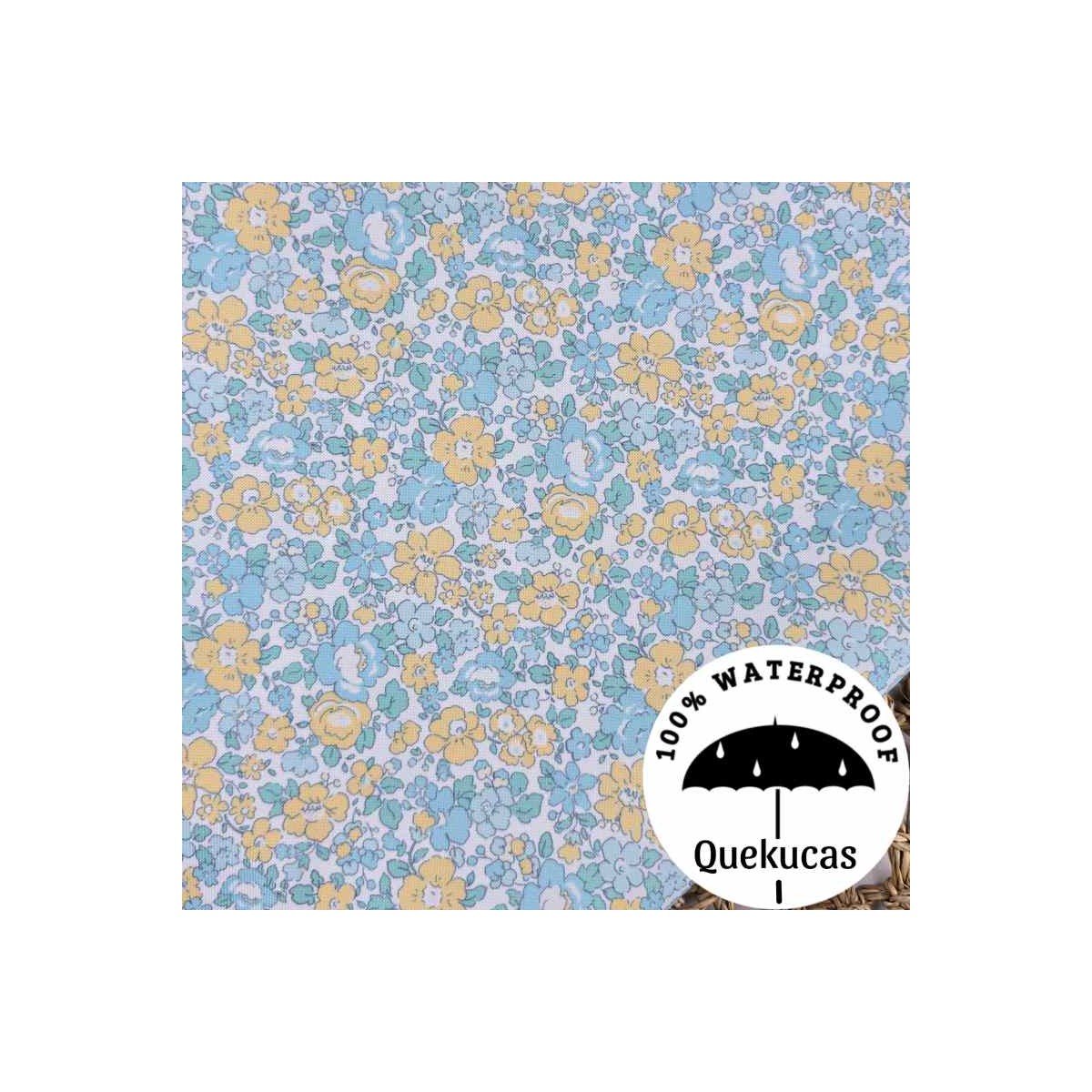 IMPERMEABLE CANVAS FLOR INÉS SUNRISE