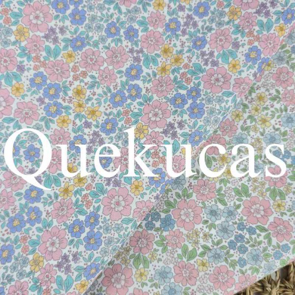 IMPERMEABLE CANVAS FLOR VALERY PINK