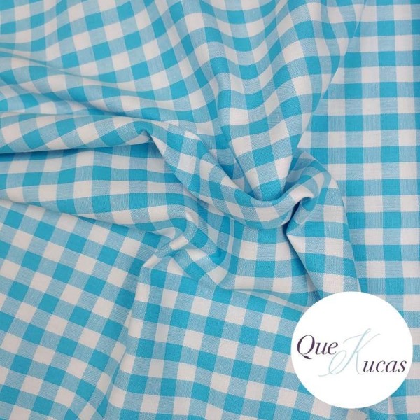 VICHY AZUL TURQUESA 2