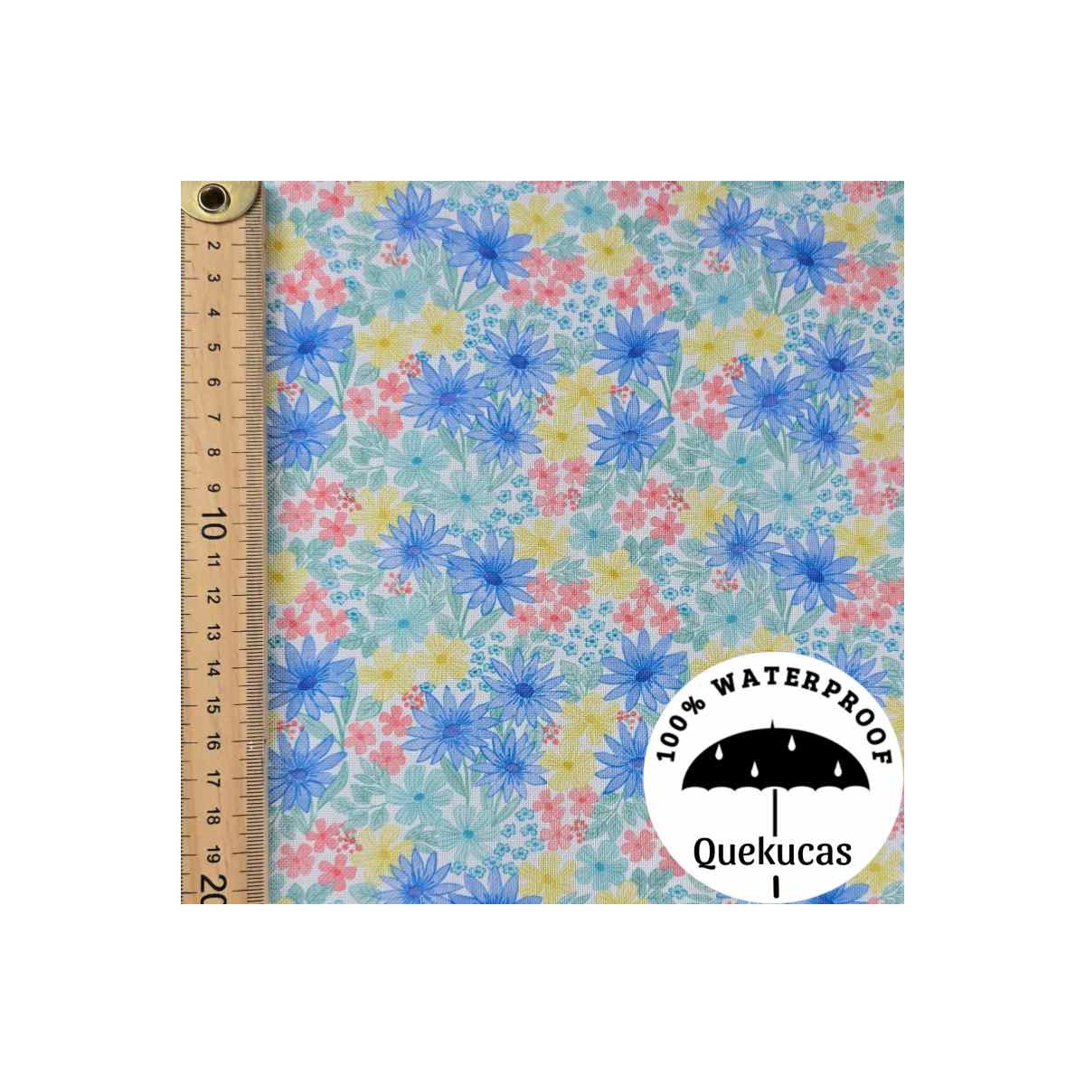 IMPERMEABLE CANVAS FLOR AURA REGATTA