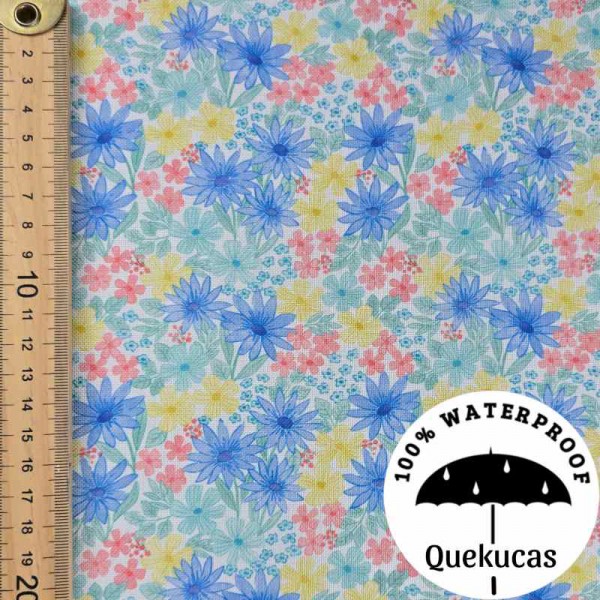 IMPERMEABLE CANVAS FLOR AURA REGATTA