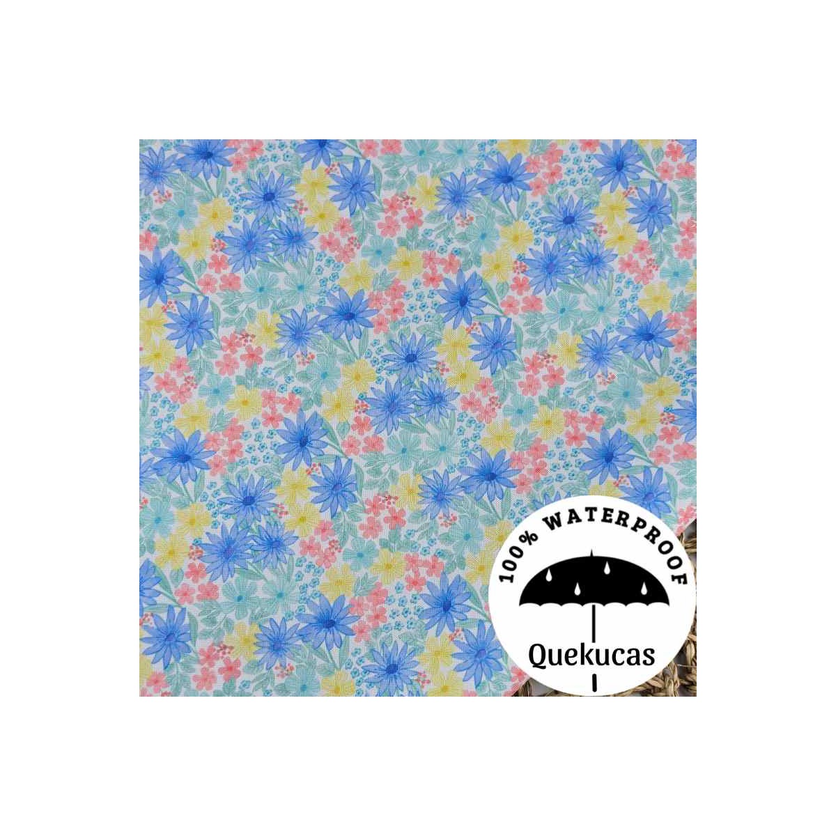 IMPERMEABLE CANVAS FLOR AURA REGATTA