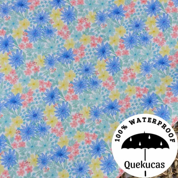 IMPERMEABLE CANVAS FLOR AURA REGATTA