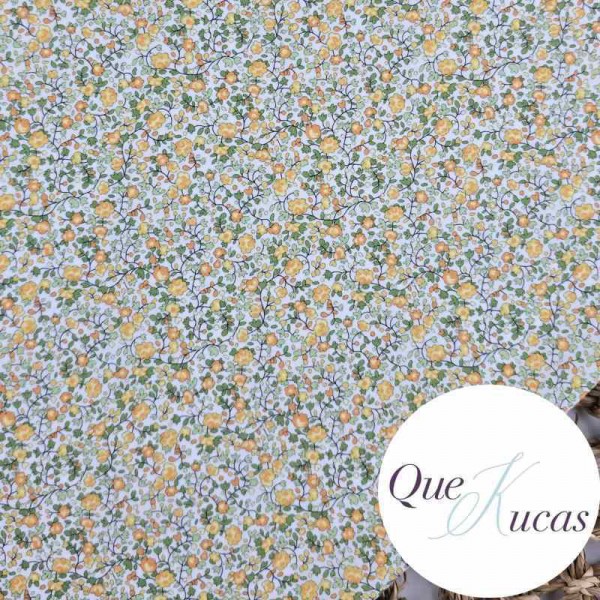 POPELÍN FLORES ELVIRA AMARILLO