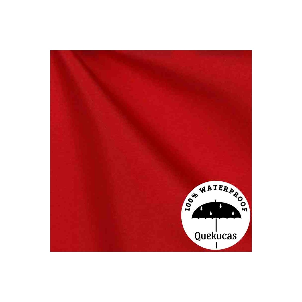 IMPERMEABLE CANVAS ROJO