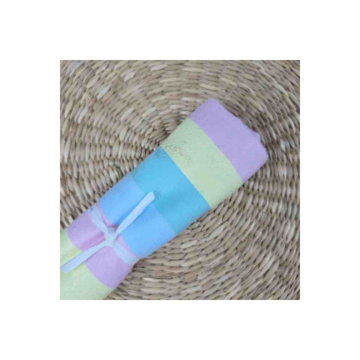 22CM TOALLA MICROFIBRA SWEET RAINBOW (MANCHA)