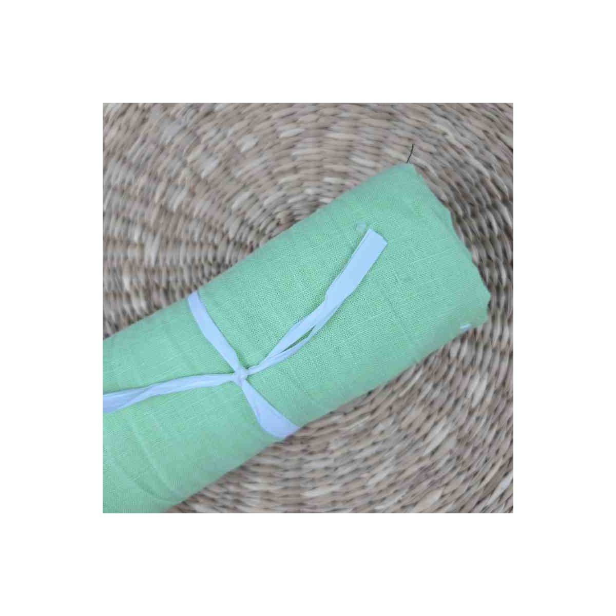 63CM 100% LINO VERDE LIMA