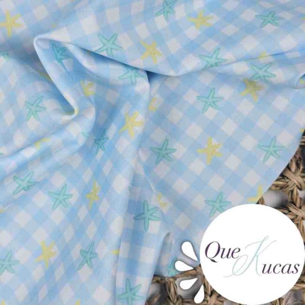 LYCRA DE BAÑO PARADISE STAR AZUL