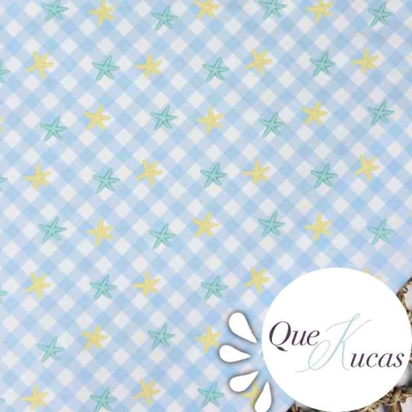 LYCRA DE BAÑO PARADISE STAR AZUL