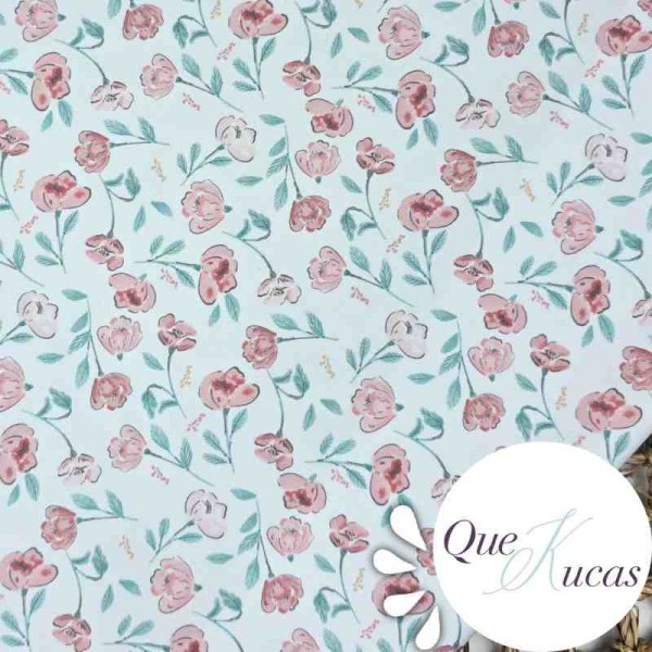 LYCRA DE BAÑO FLOR MÍA ROSA