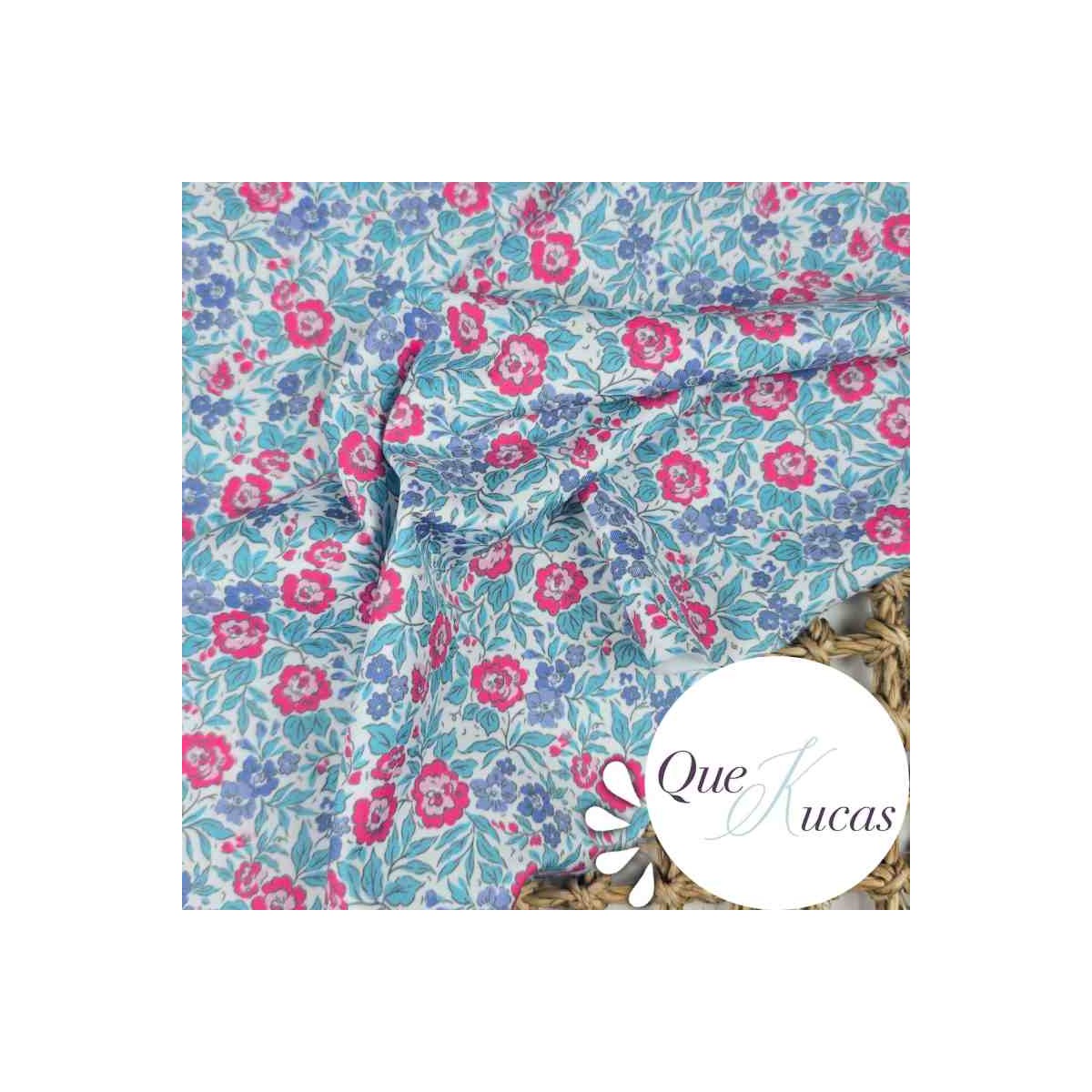 LYCRA DE BAÑO FLOR ZINNIA FUCSIA